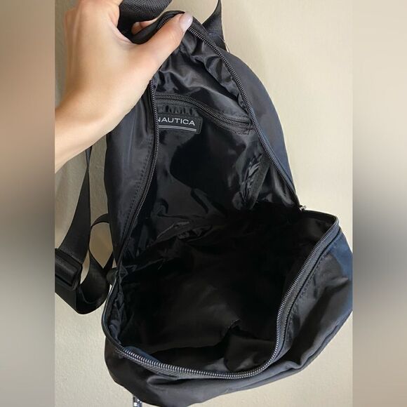 NWT Nautica Women Splash It Out 2 Backpack Black main image 9